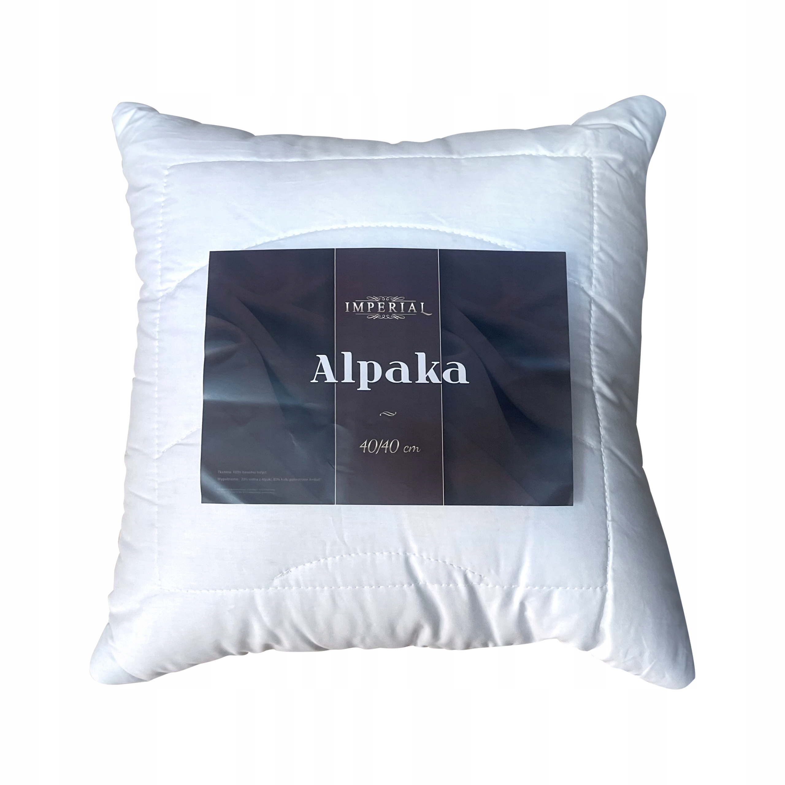 

Poduszka Amw Imperial Antyalergiczna 40x40 Alpaka