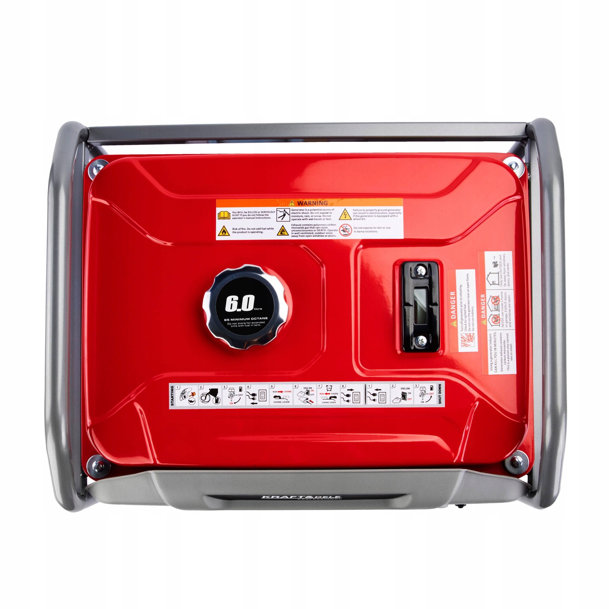 AGREGAT PRĄDOTWÓRCZY JEDNOFAZOWY 2000W PRZENOŚNY BENZYNA 4-SUWOWY CICHY Rodzaj przenośny