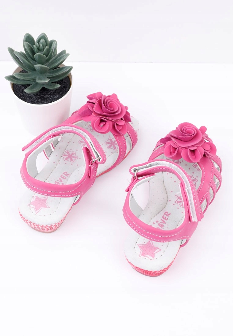 Sandałki różowe Anne 25 Różowy