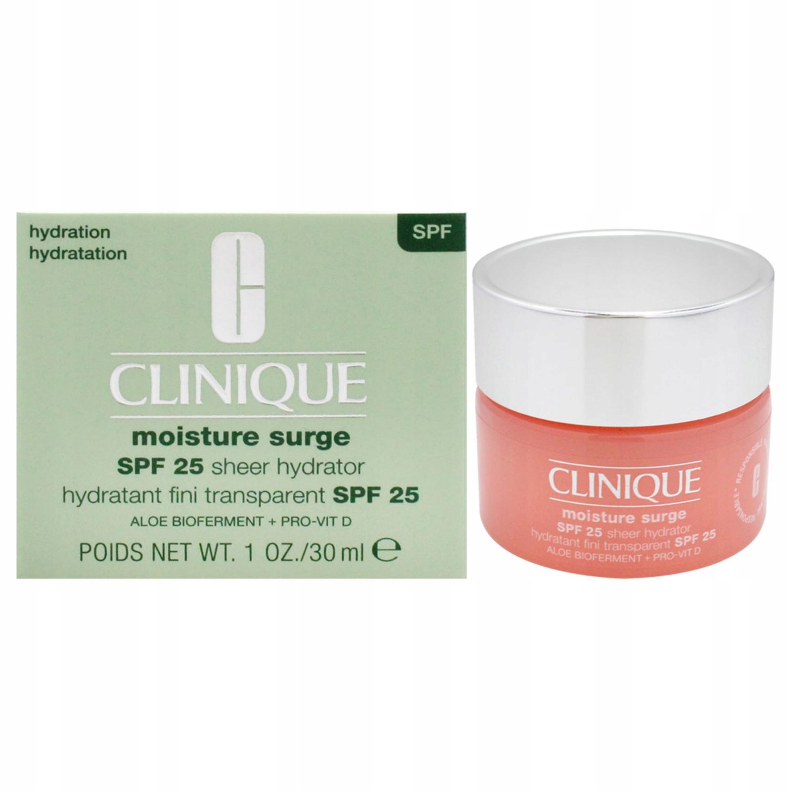 Clinique Hydratační Gelový Krém Moisture Surge Spf 25 (prozračný Hydratátor) Vo