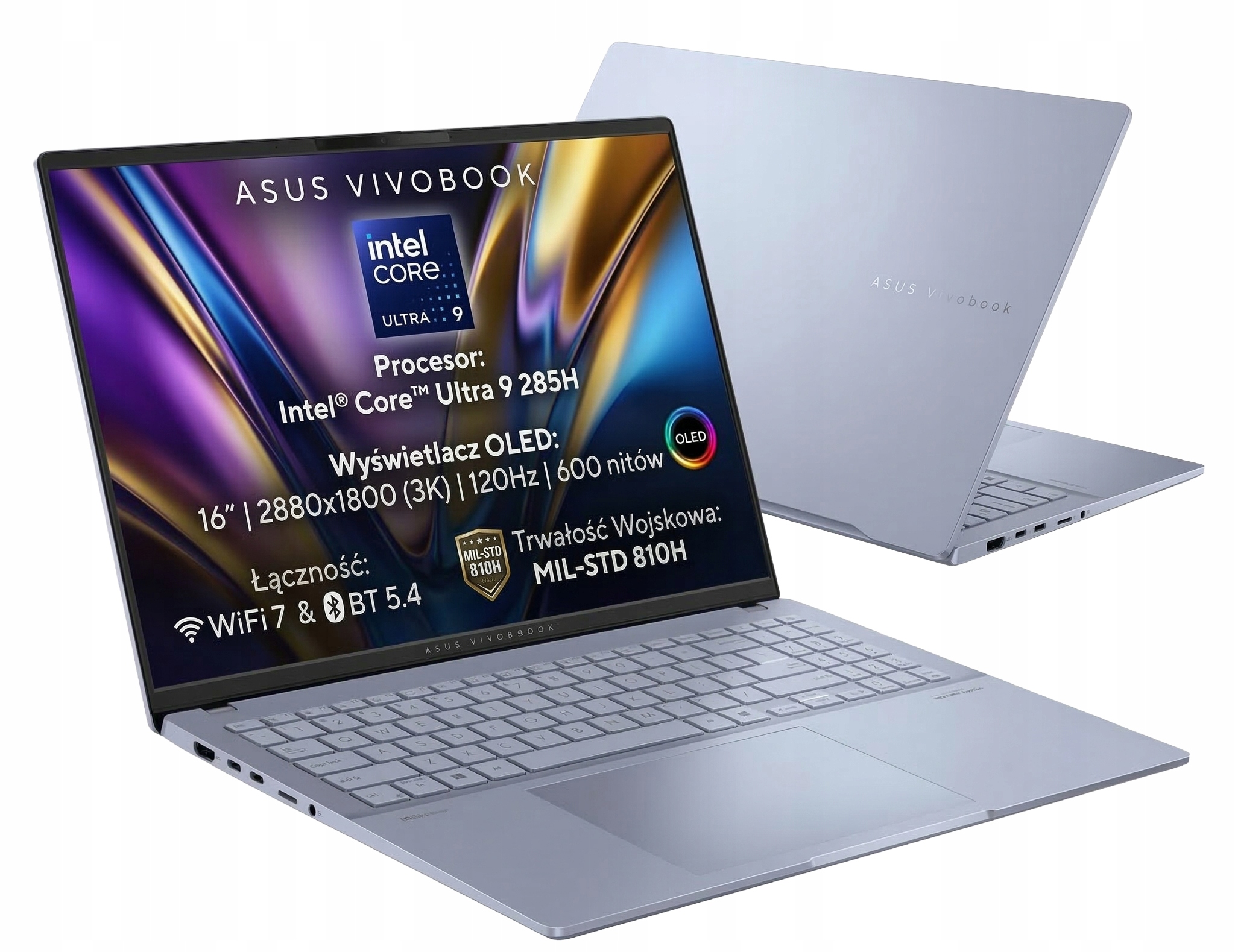 Asus Vivobook S16 U9 285H 32GB 1TB 16" 3K 120Hz Oled 600NIT 100% DCI-P3 W11