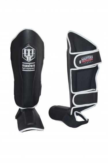masters Nagolenniki Ochraniacze Na Piszczele I Stopy czarne ns-20 M