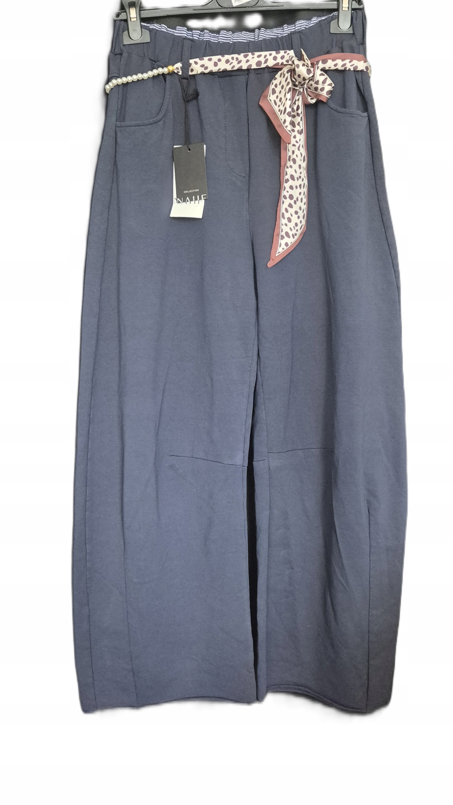 Kalhoty Naif velikost uni námořnická modrá L XL, XXL,