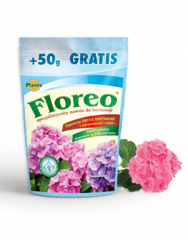 

Floreo Nawóz wieloskładnikowy do Hortensji 250g