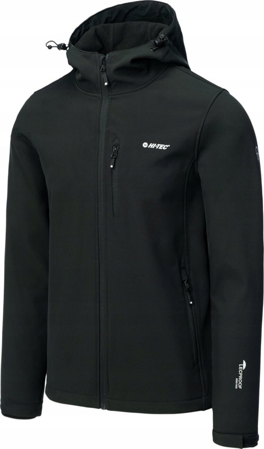 Pánská Softshellová Přechodová Bunda Membrána 8000 MM Hi-tec Caen, Velikost XL