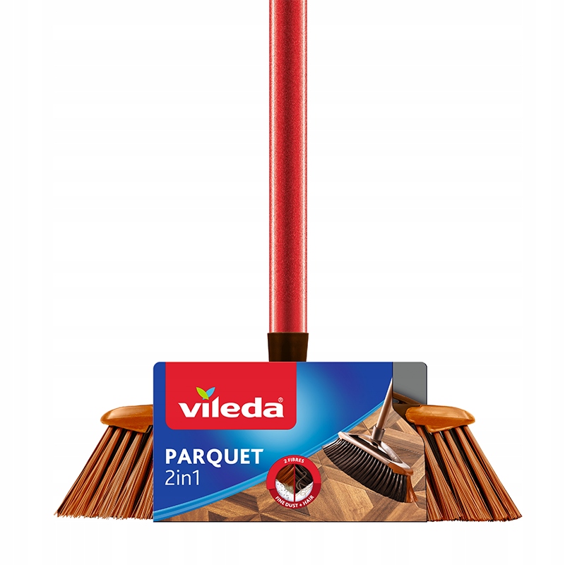 

Vileda Miotła Szczotka Do Parkietu 2W1 Drążek