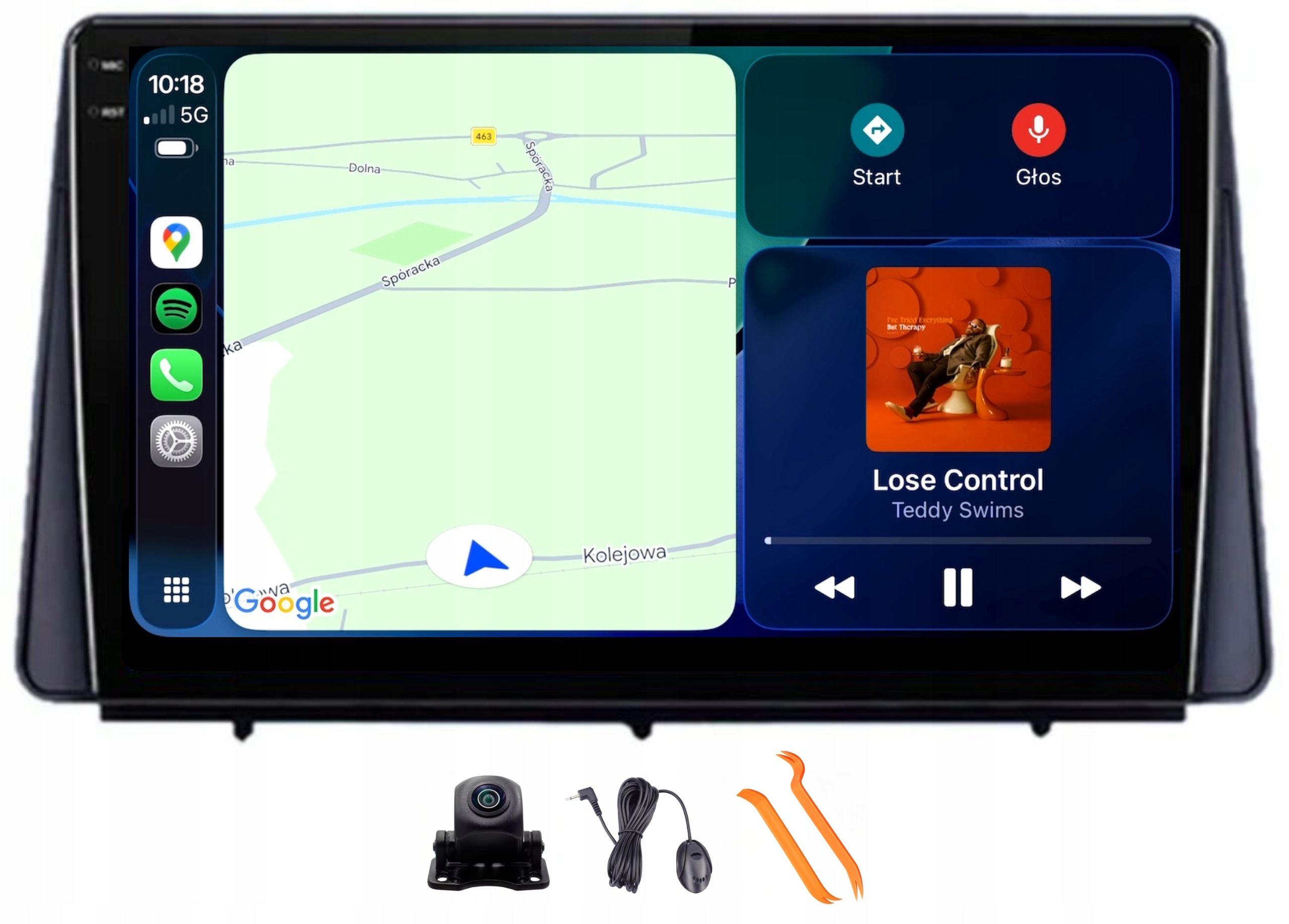 Android Rádio Navigace Qled Carplay 128GB Lte Gps Dsp Ford Focus MK4 2019-