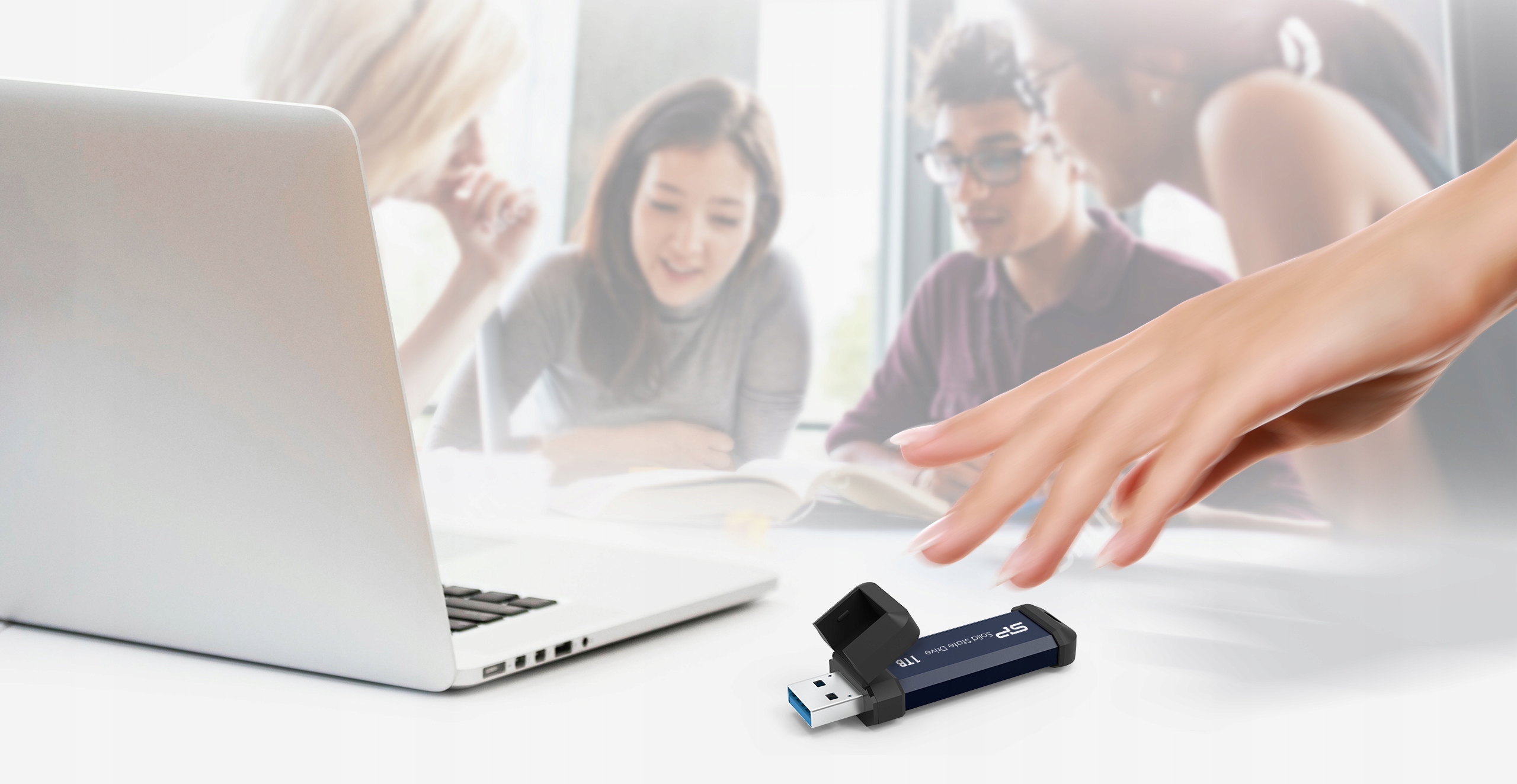 Dysk zew. SSD Silicon Power MS60 500GB USB-A 3.2 600/500 MB/s Pojemność dysku 500GB