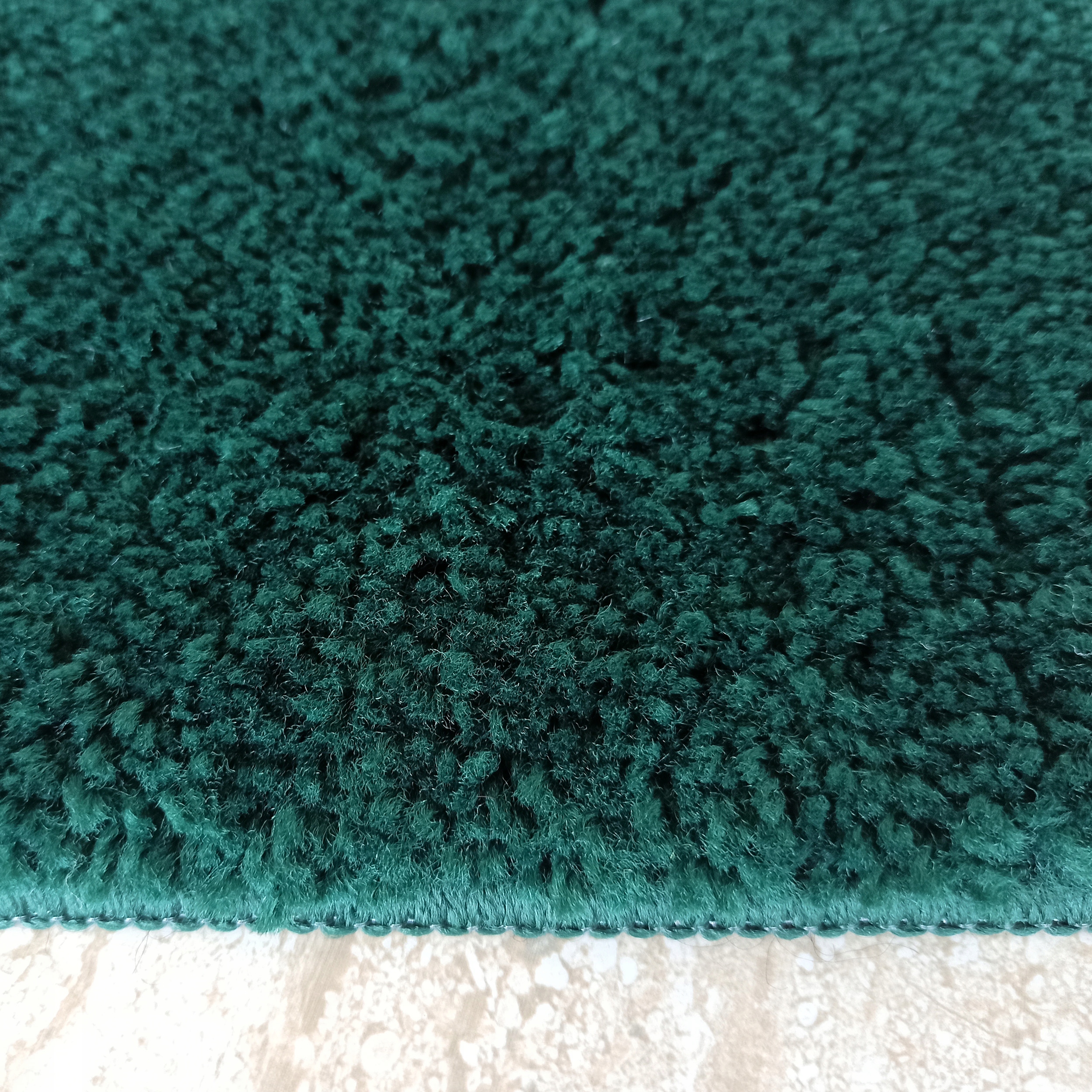 Dywan Kamel Shaggy 60x100 Miękki Plusz Butelkowa Zieleń Szerokość produktu 60 cm