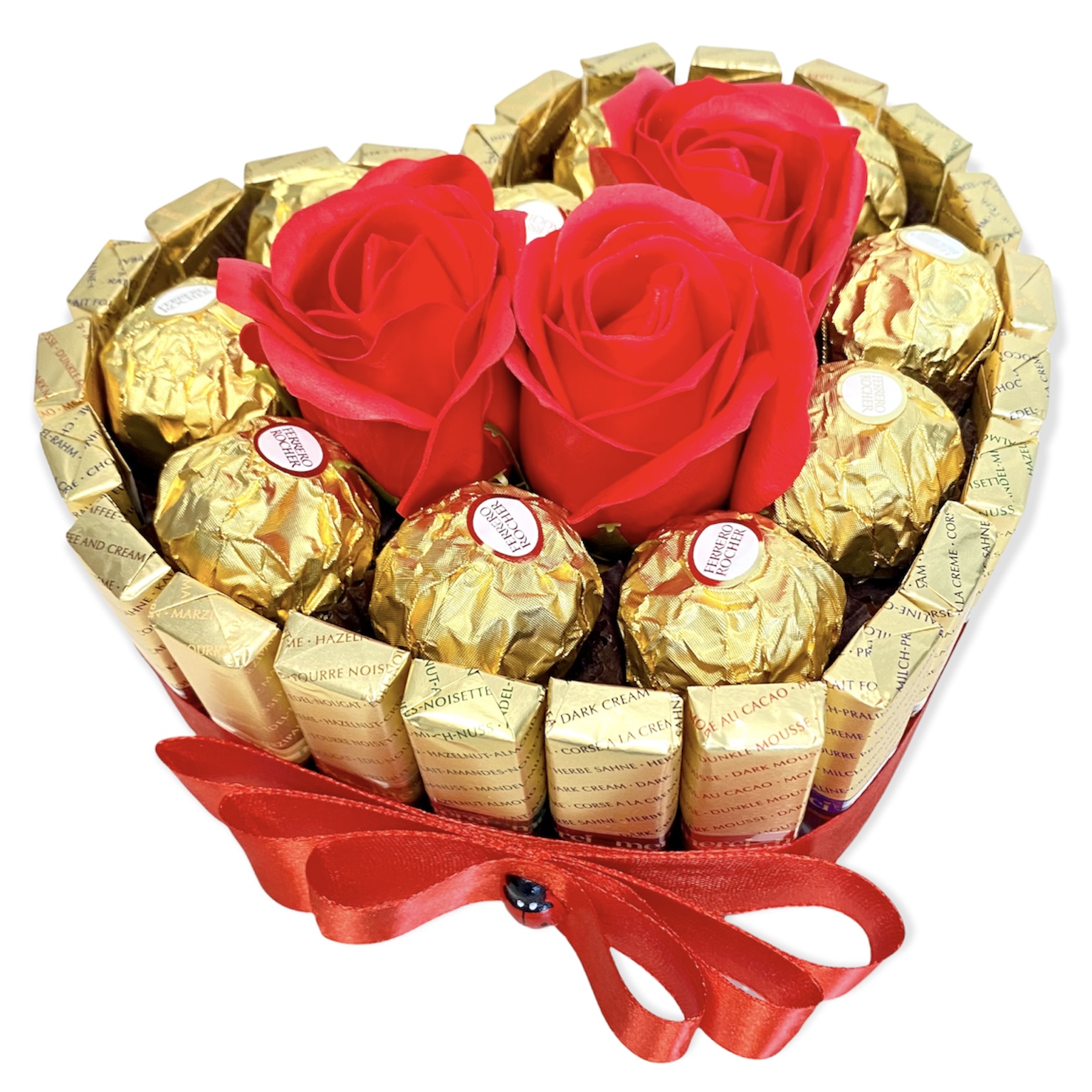 

Słodki Serce Merci z Ferrero Rocher