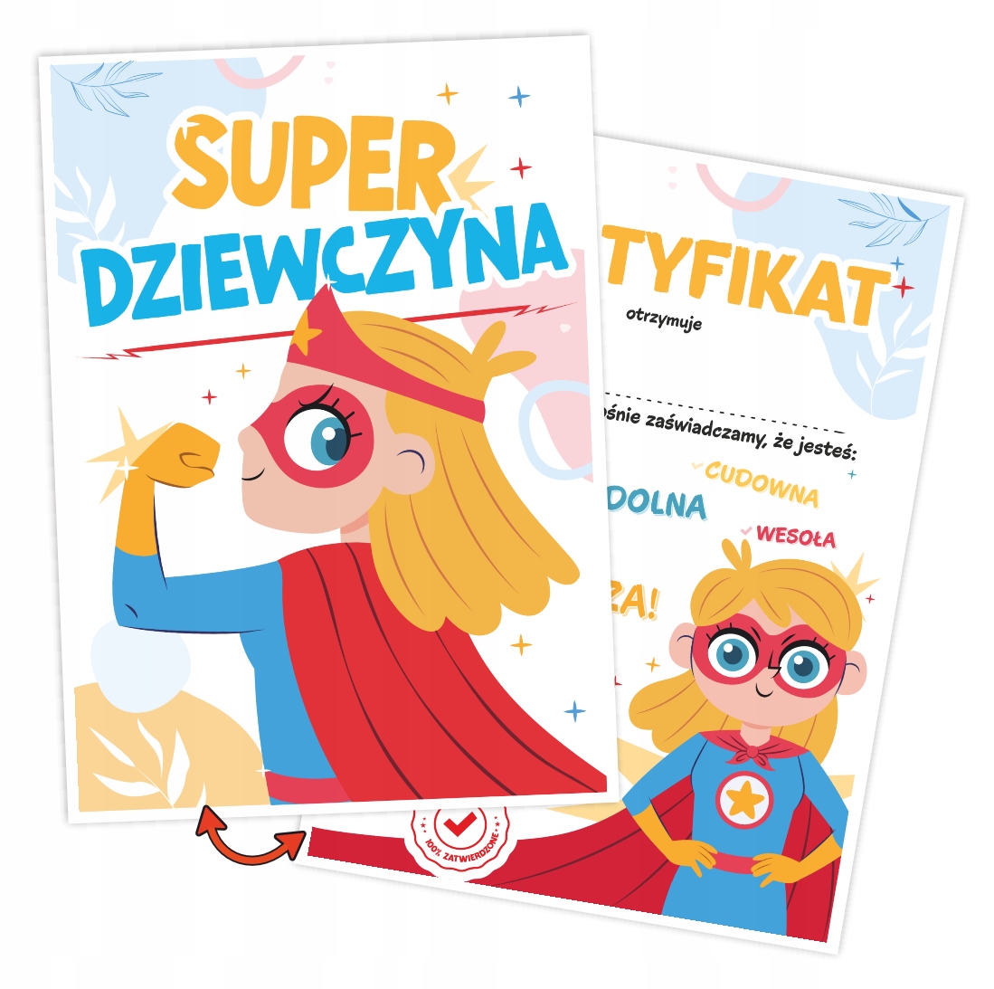 

Certyfikat Na Dzień Kobiet Dwustronny (A5)