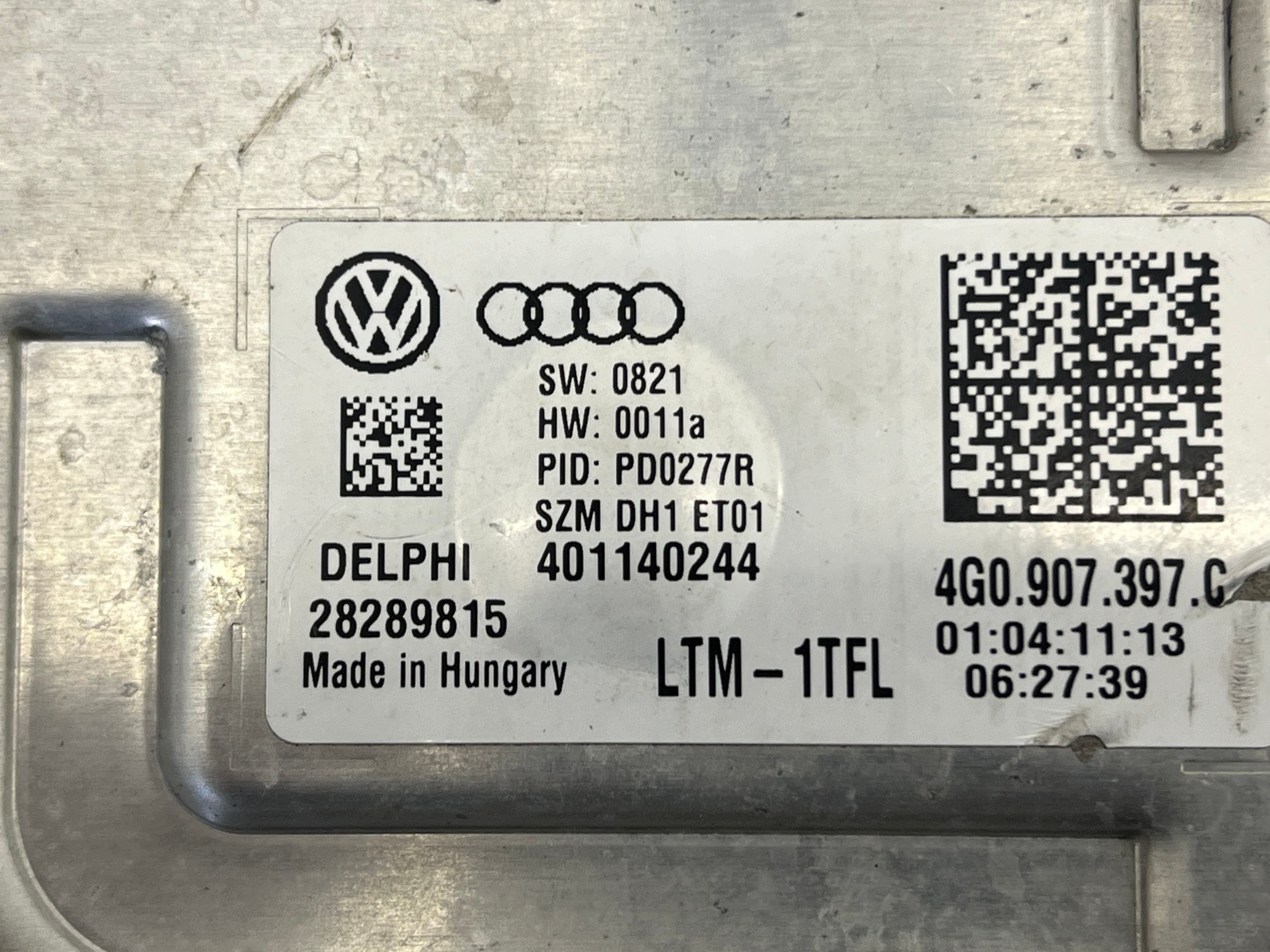 AUDI A6 A7 C7 modulo Centralina Centralina luci LED Originale 2011-2018