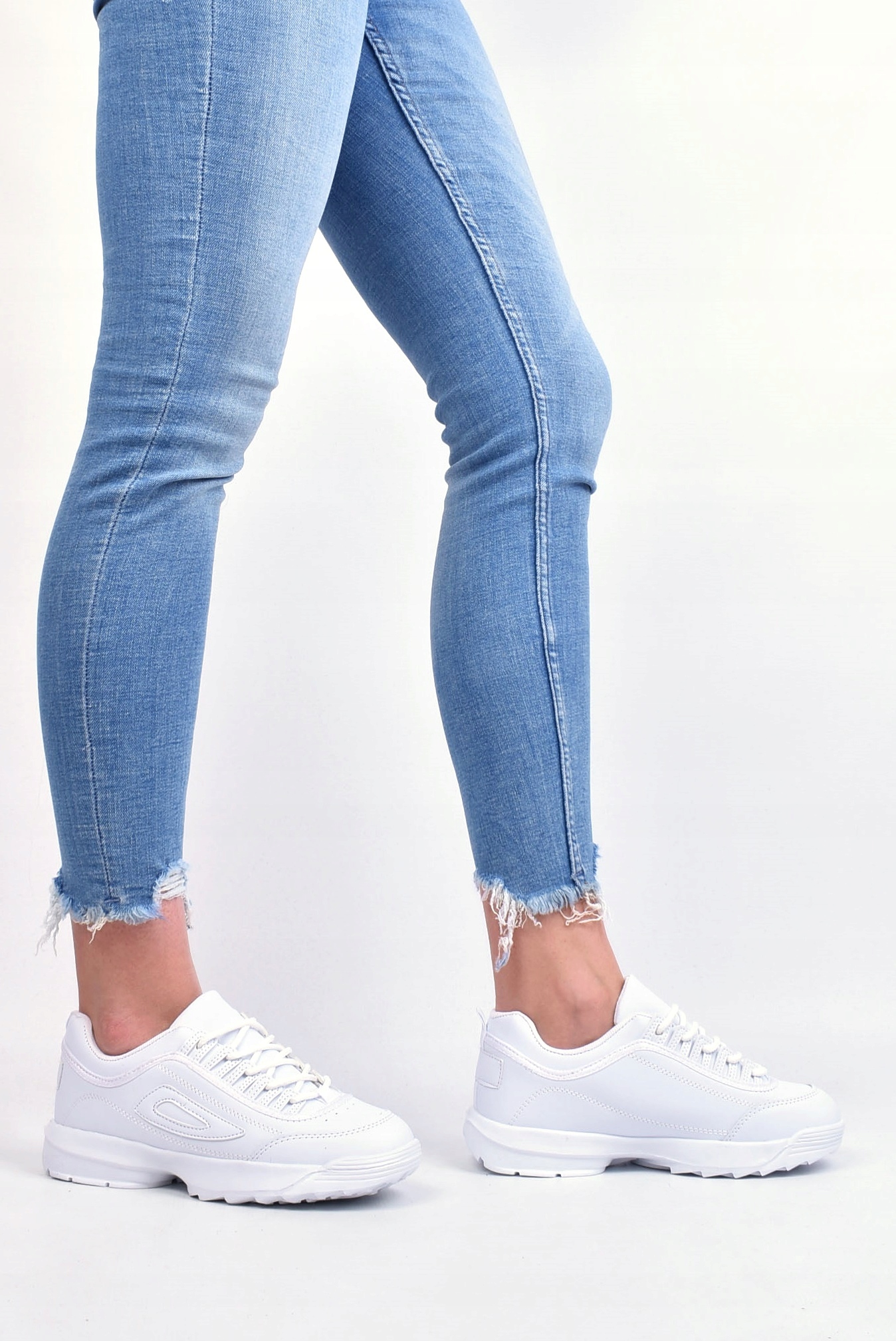 SNEAKERSY DAMSKIE FIL BUTY SPORTOWE LEKKIE NA WIOSNE Rozmiar 40