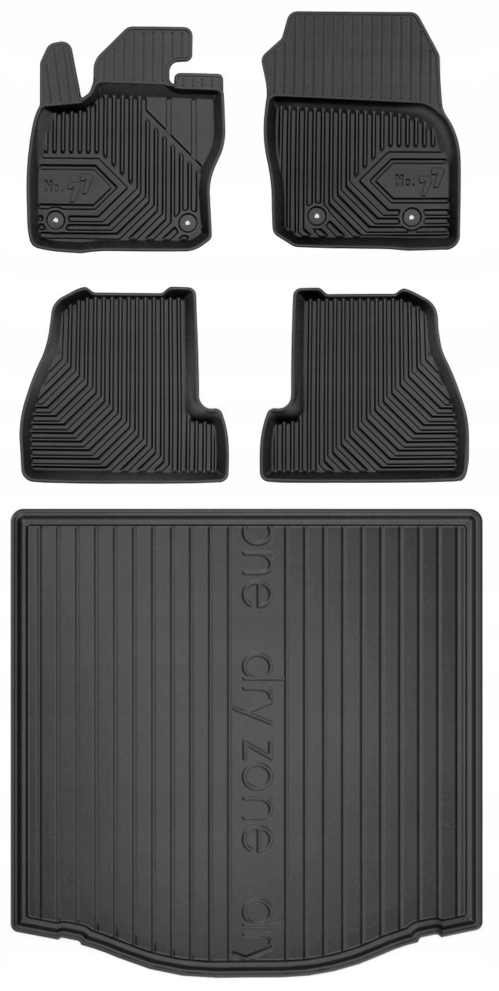 Set 77 Koberce a rohože Ford Focus Mk3 Sedan 2010-2019