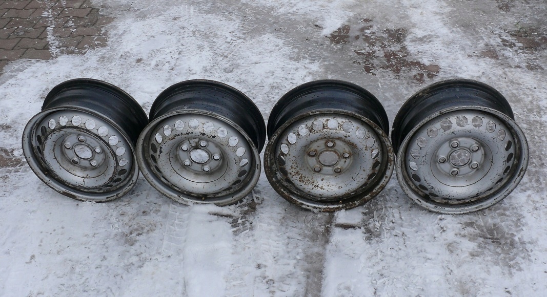 4 x стальной обод 16 