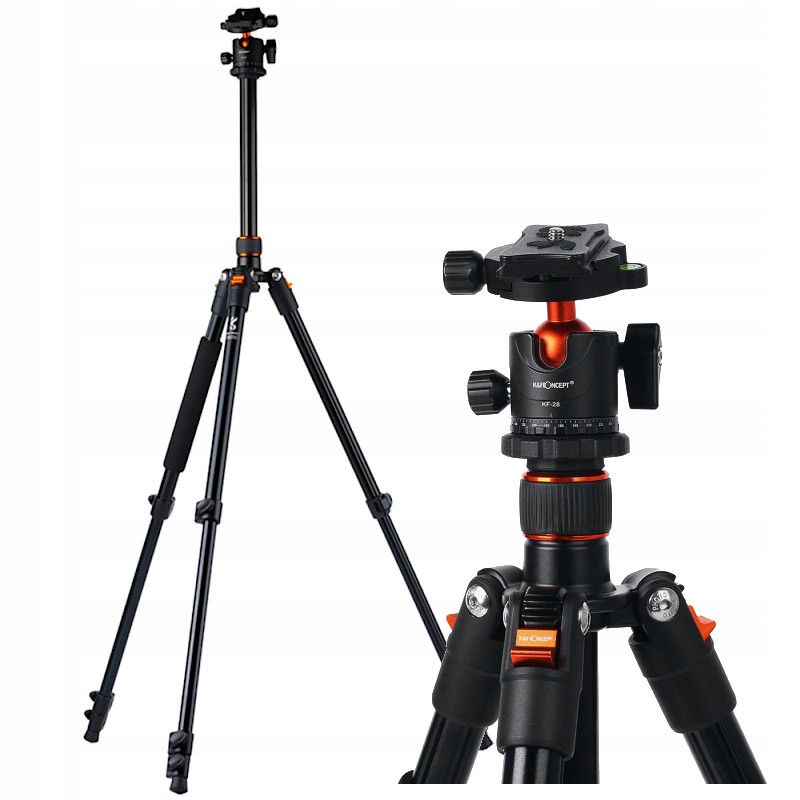 

Statyw 160cm K&f Concept SK234 Głowica Kulowa
