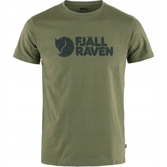 Koszulka męska Fjallraven Logo T-shirt Laurel Green [Rozmiar XL]