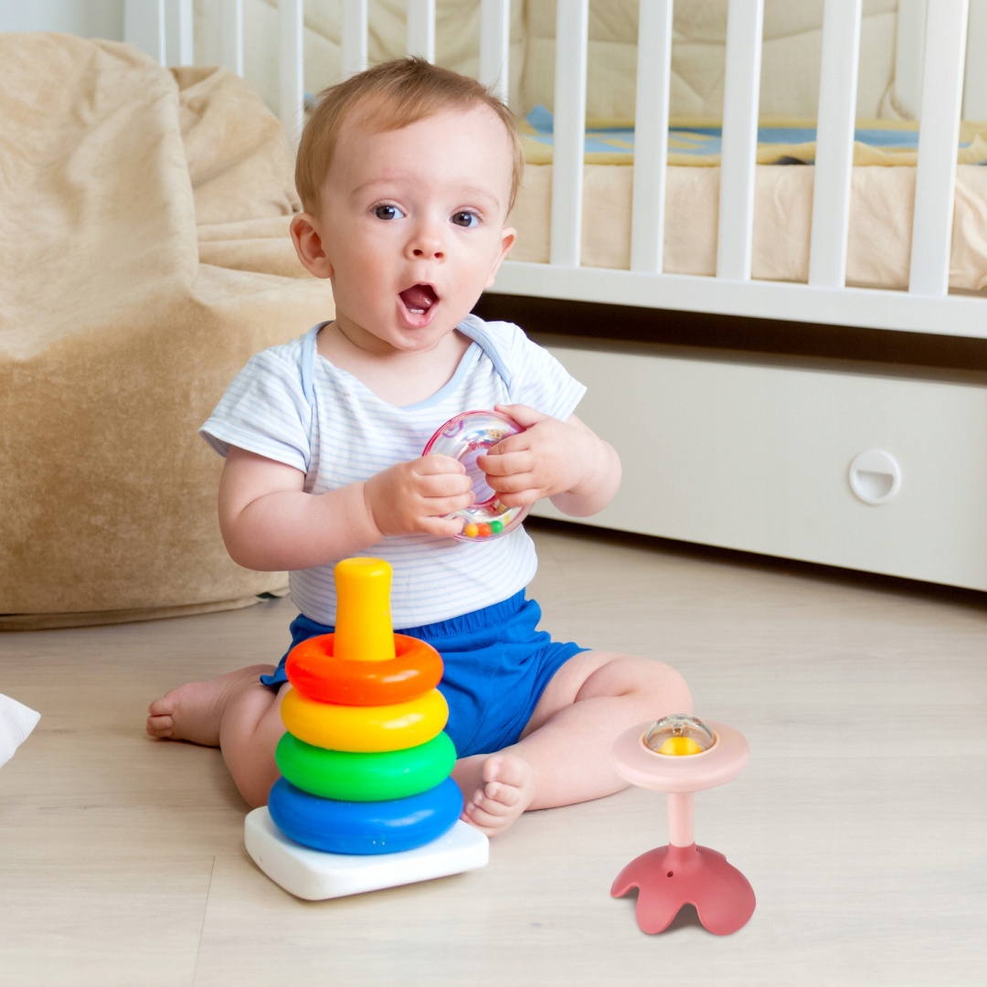 CANPOL GRZECHOTKA SENSORYCZNA z gryzakiem 0+ Marka Canpol babies