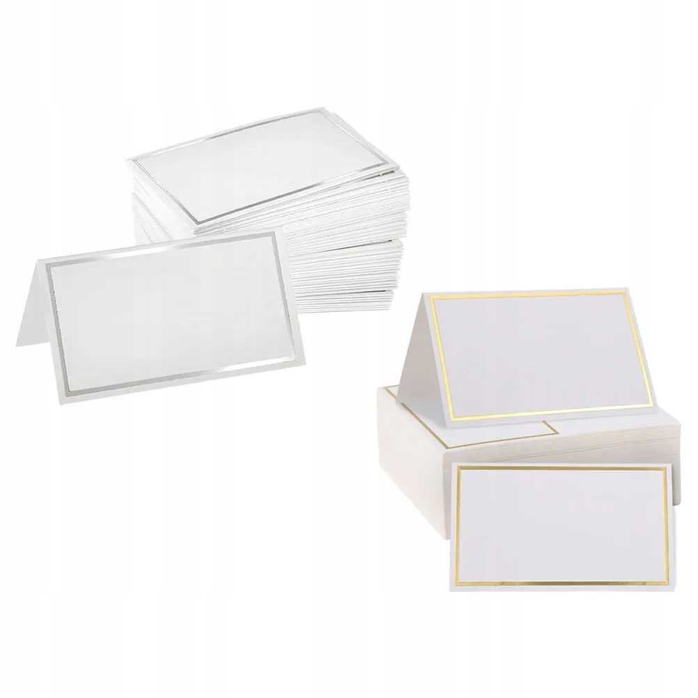 PUSTE KARTY NA STOŁ 200 SZT LLWL