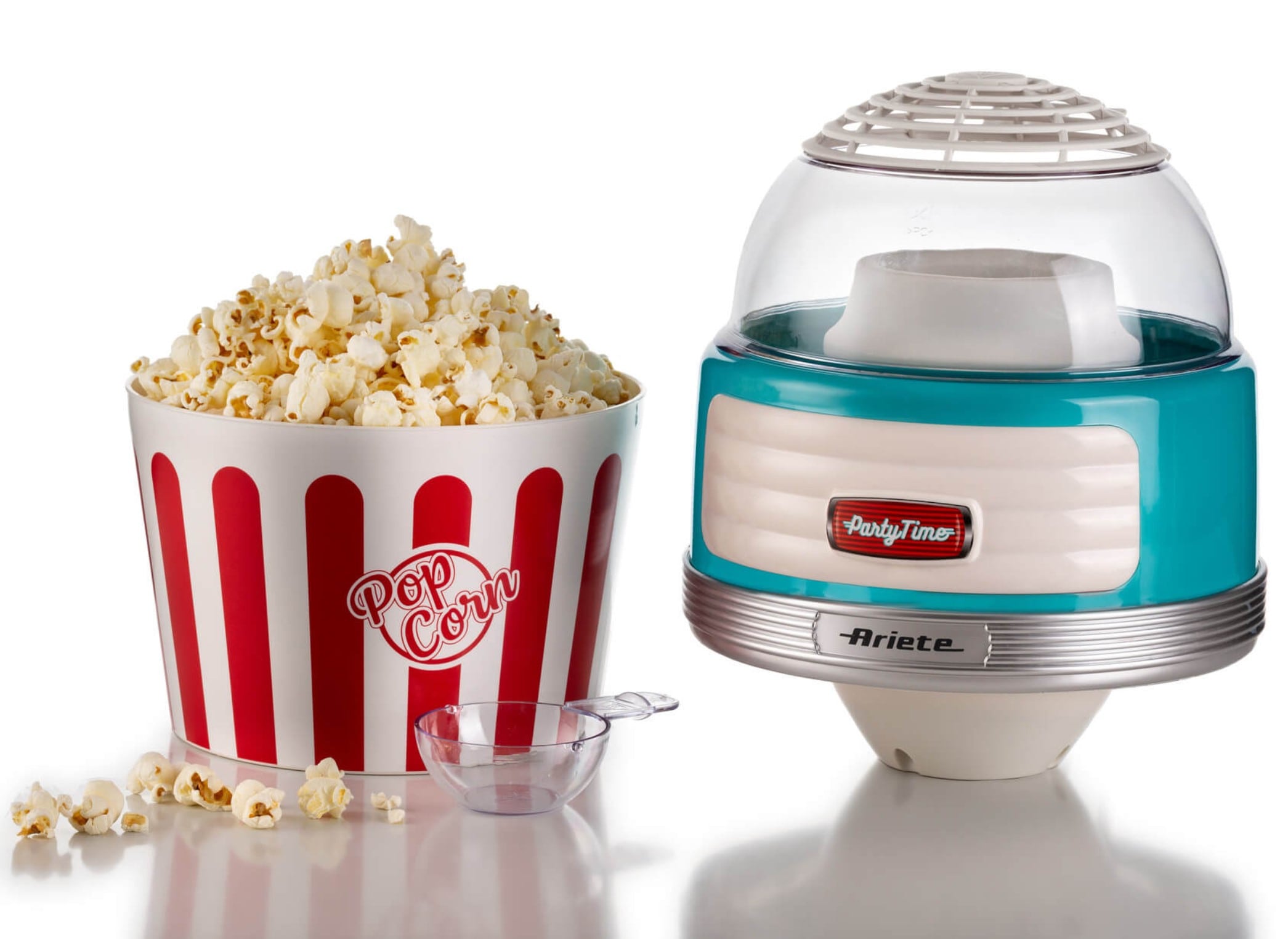 Maszynka do Popcornu Bez Tłuszczu Ariete 2957/1 Model Partytime Popcorn Popper XL