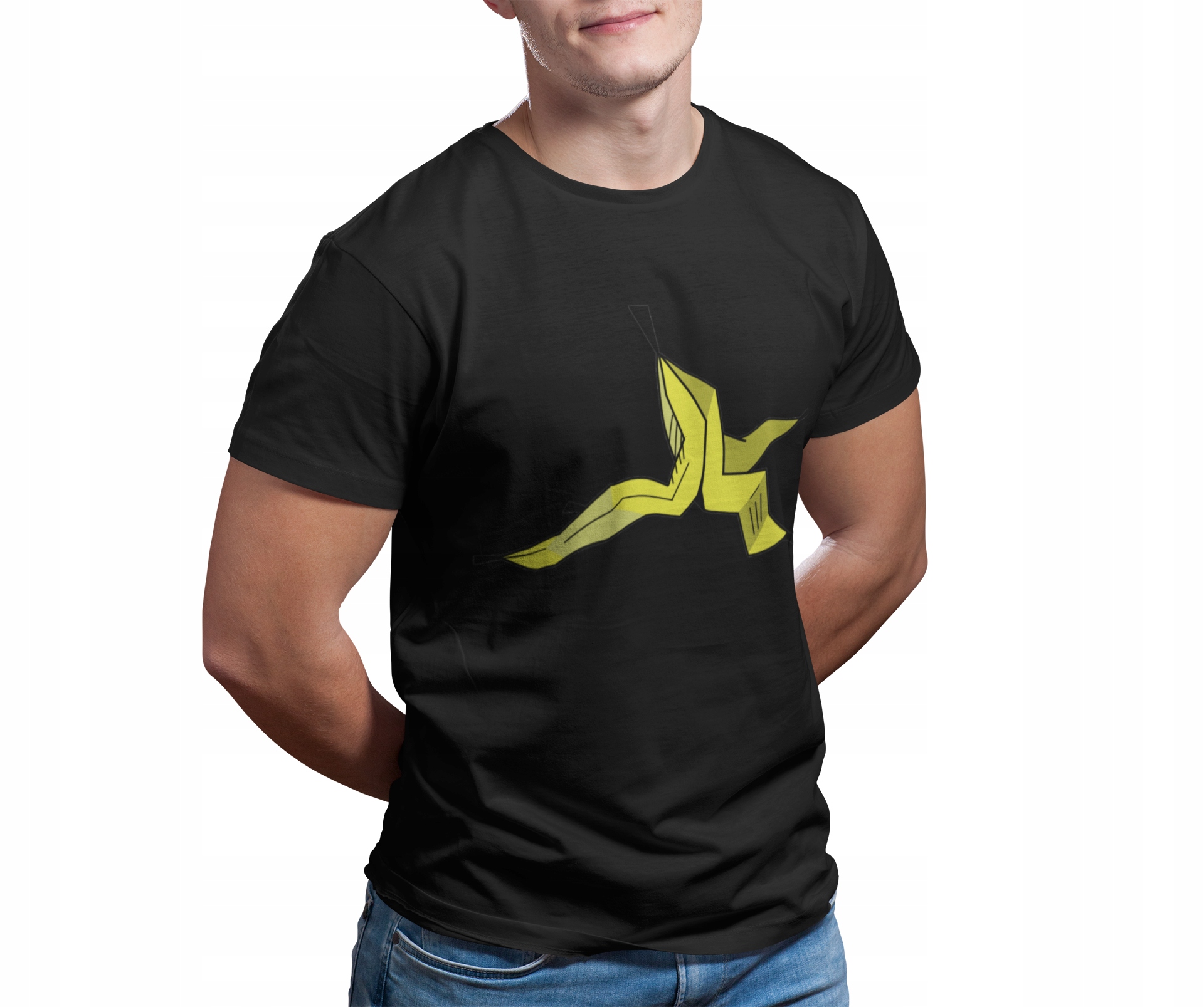 

Koszulka T-shirt Męska - gorillaz- banan - XXL