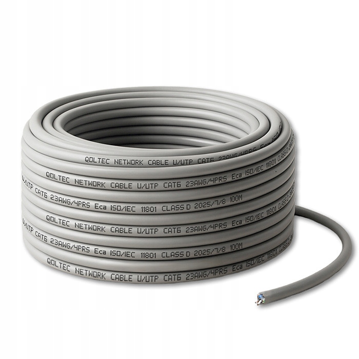 Qoltec Kabel Patchcord sieciowy skrętka Utp| Miedziany Cu |CAT6 High spee
