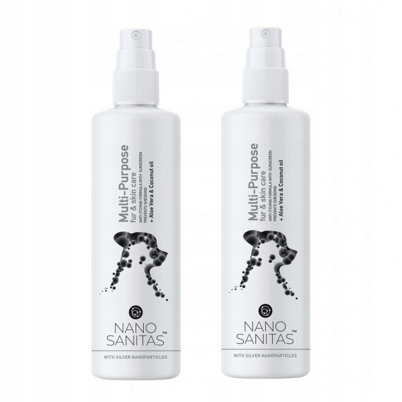 

NanoSanitas Spray pielęgnacji skóry sierści 250ml