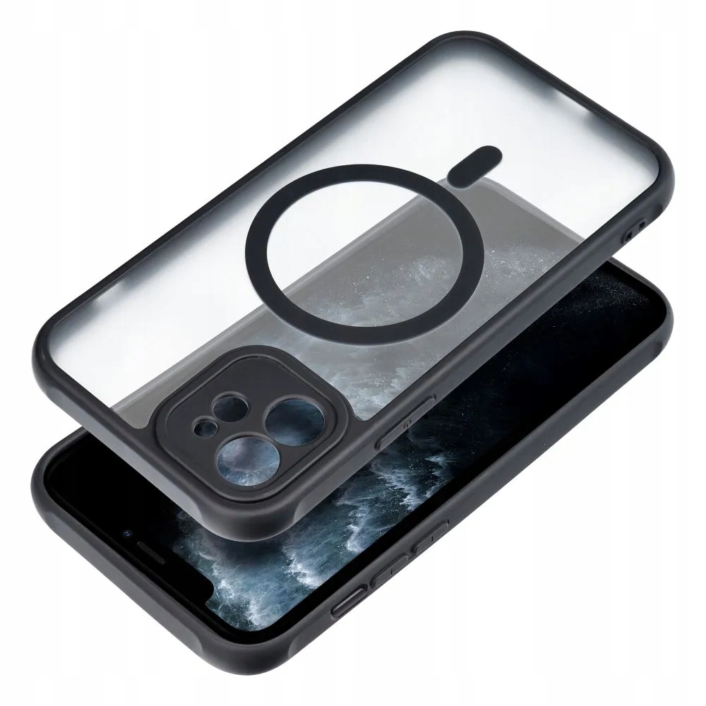 Futerał do iPhone 11 Pro Full Matte Mag Cover zgodny z MagSafe czarny