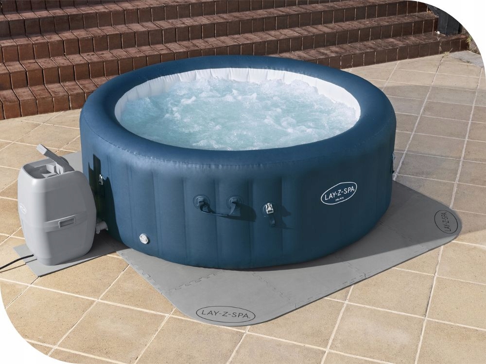Килимок для Spa Puzzle Lay-Z-Spa Bestway 60334 НОВА МОДЕЛЬ 2025 Вага виробу з окремою упаковкою 1,7 кг