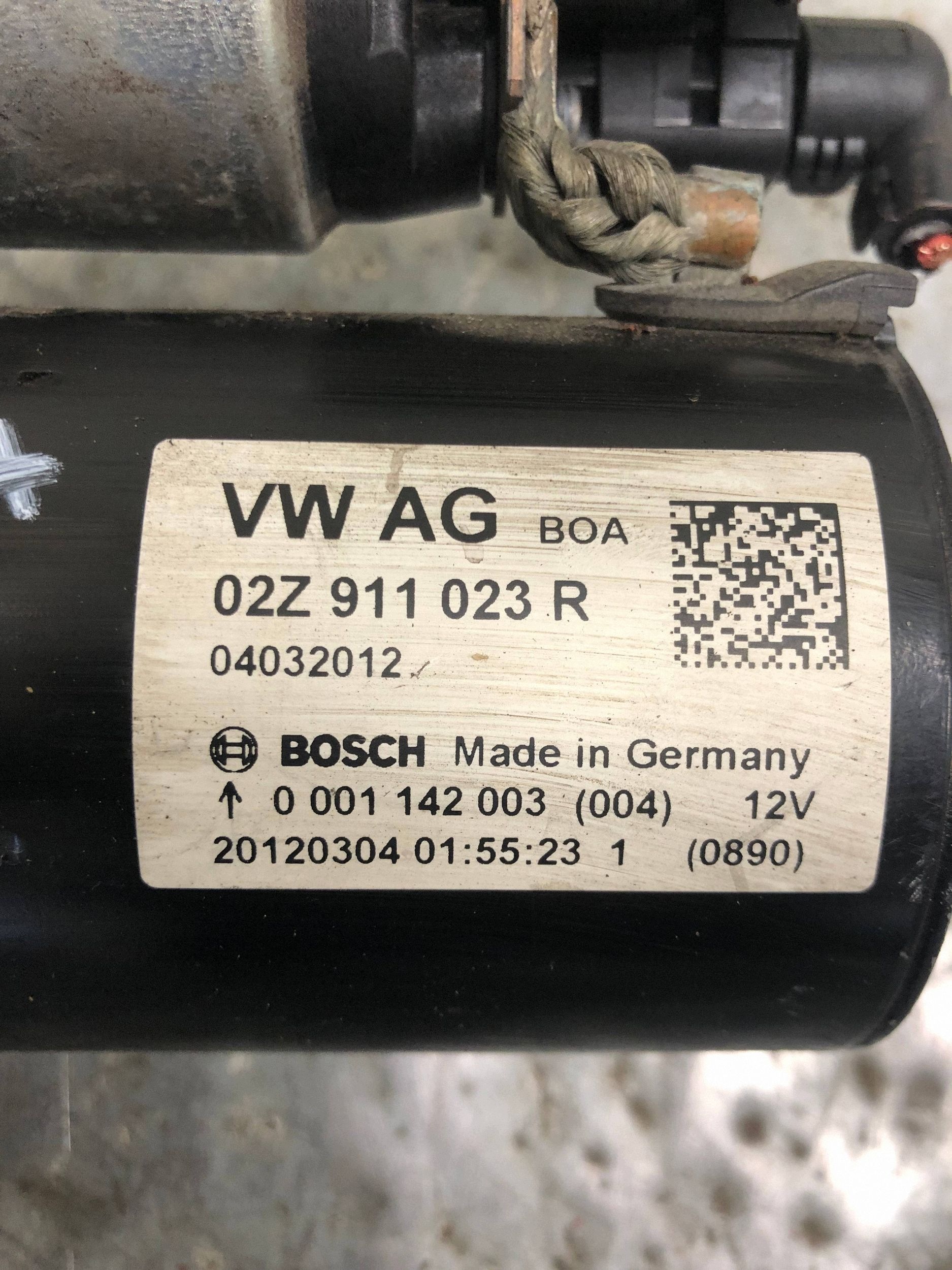 starter CAX AUDI A3 8P LIFT 02Z911023R