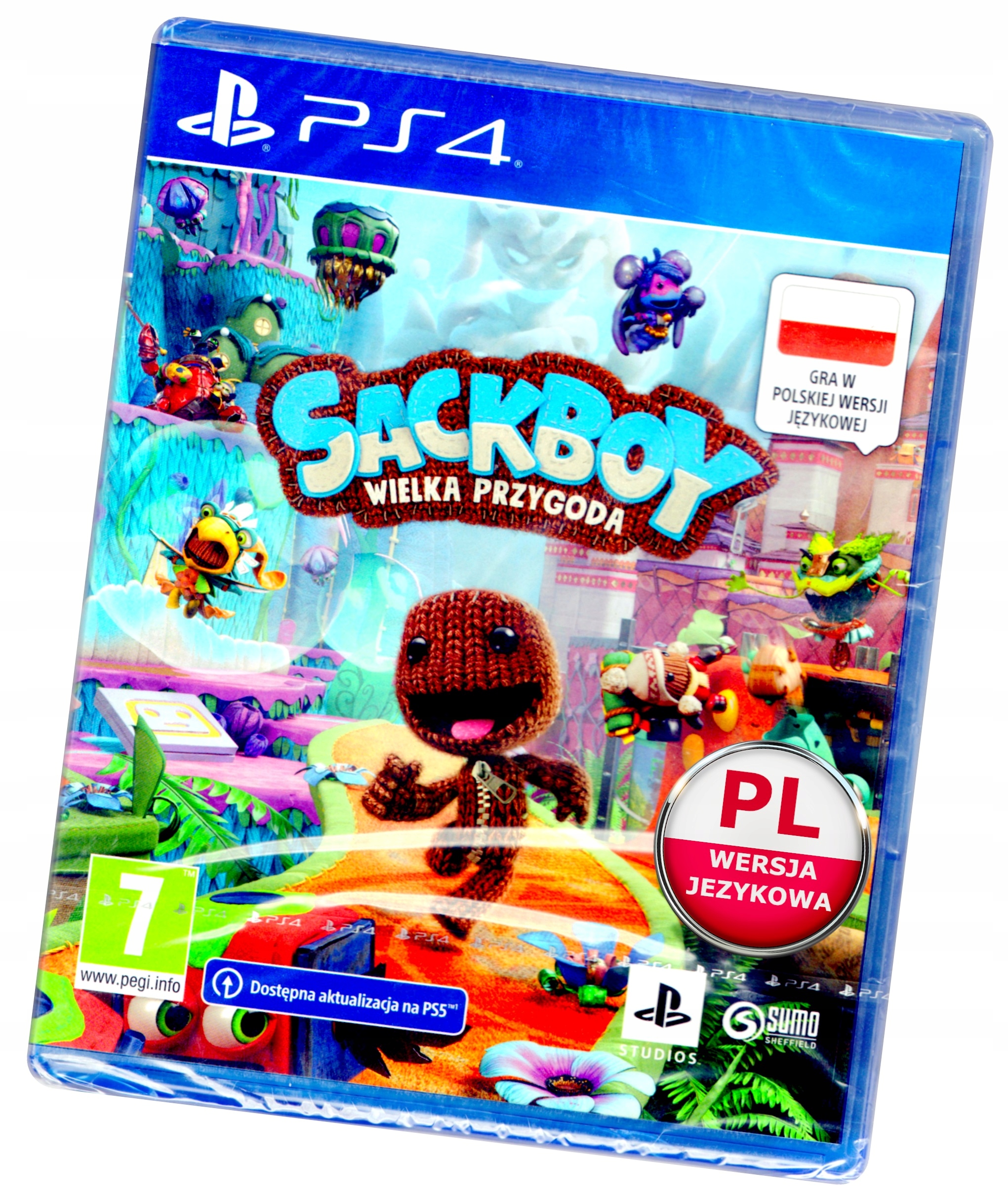 

Sackboy Wielka Przygoda PS4 Nowa Pudełkowa Full Pl