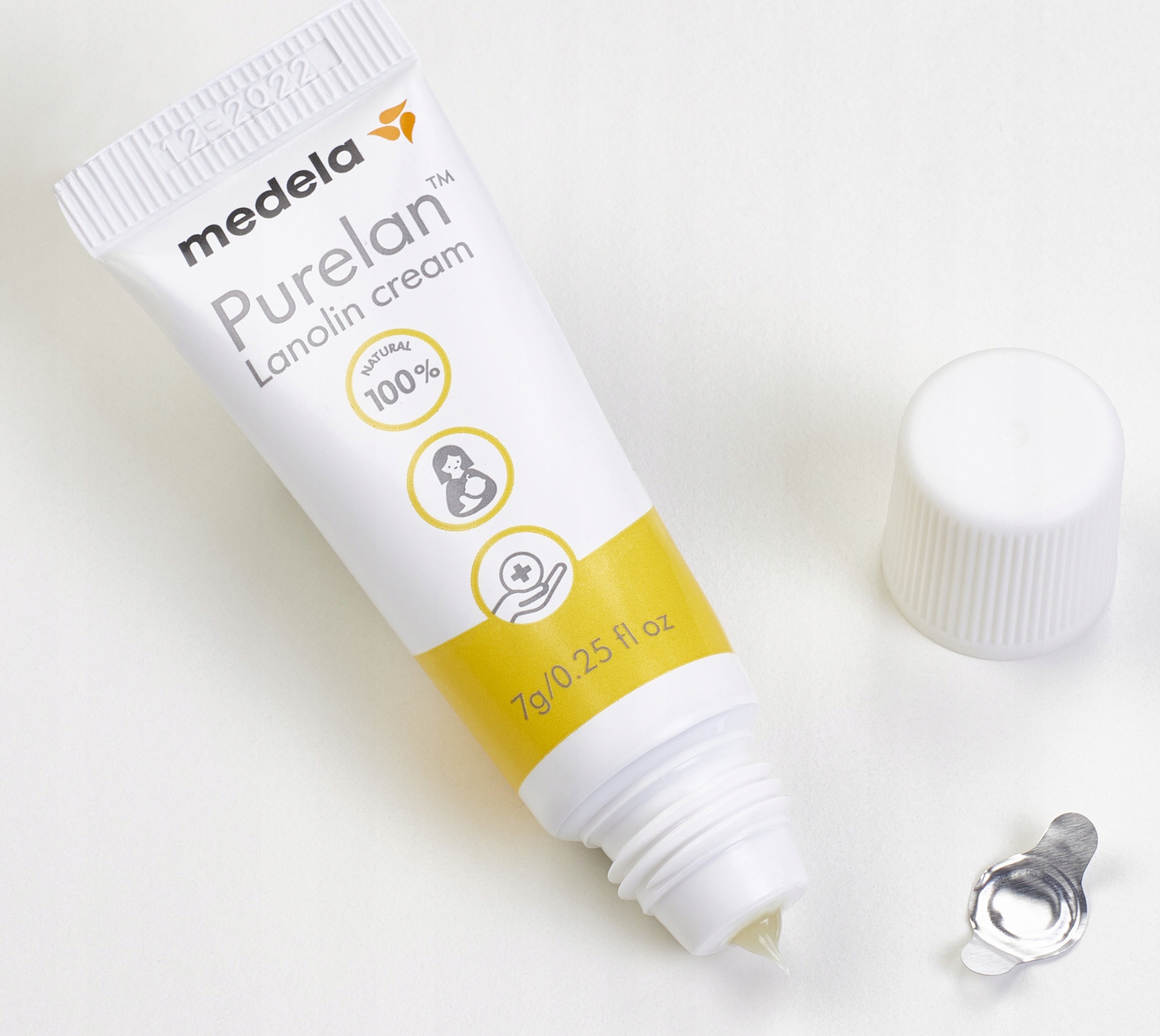 Maść lanolinowa MEDELA Purelan 7 g Działanie pielęgnacja brodawek