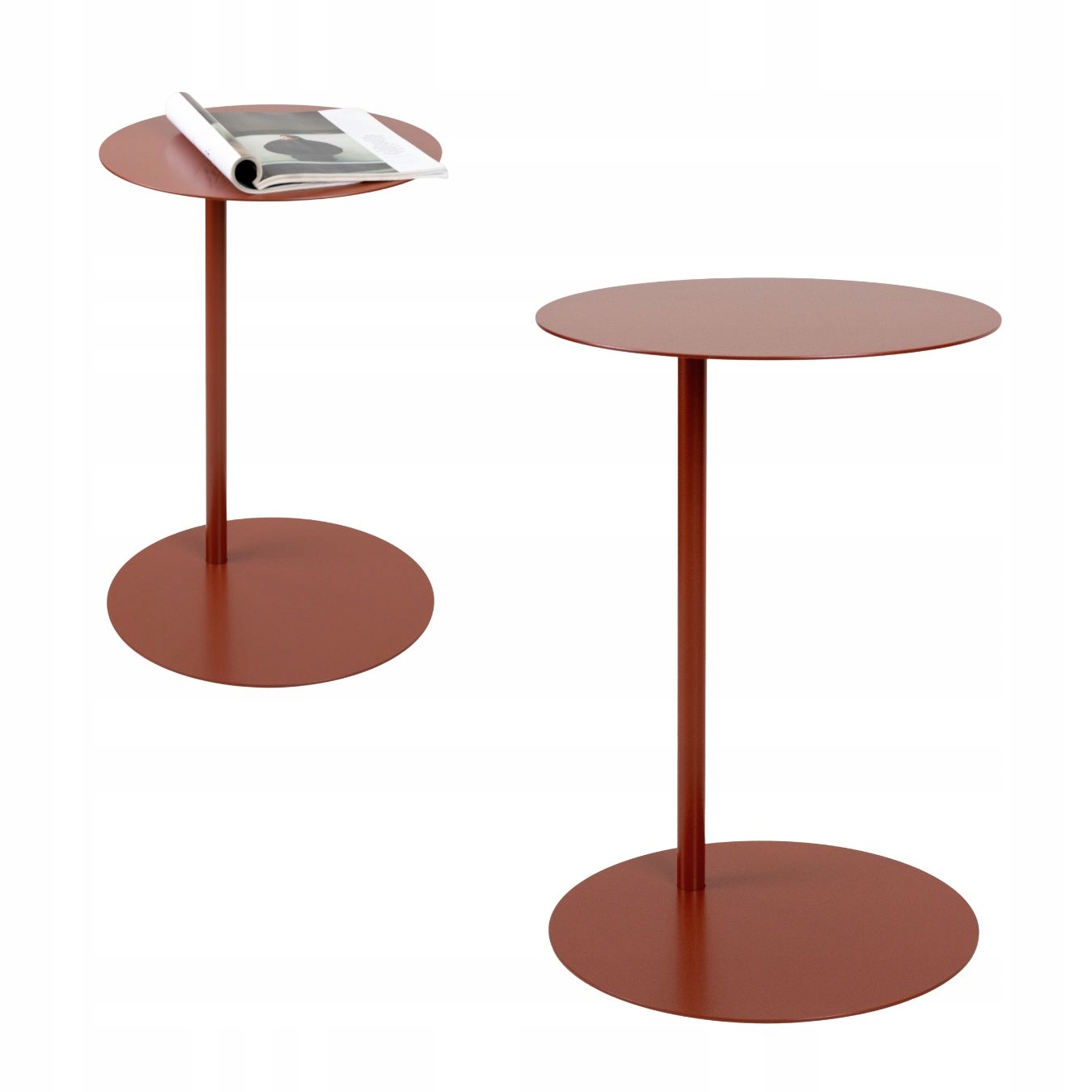 Stolik Pod Laptopa Pomocniczy Boczny Loft Metal Ceglany El Valle M Fi 40x65