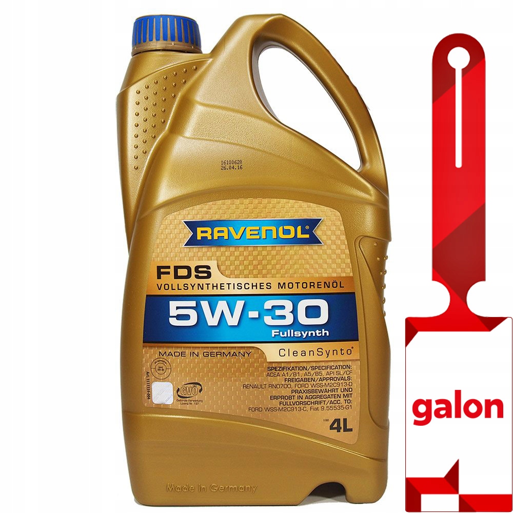 Ravenol Fds 5W30 CleanSynto Usvo 4L syntetyczny olej silnikowy
