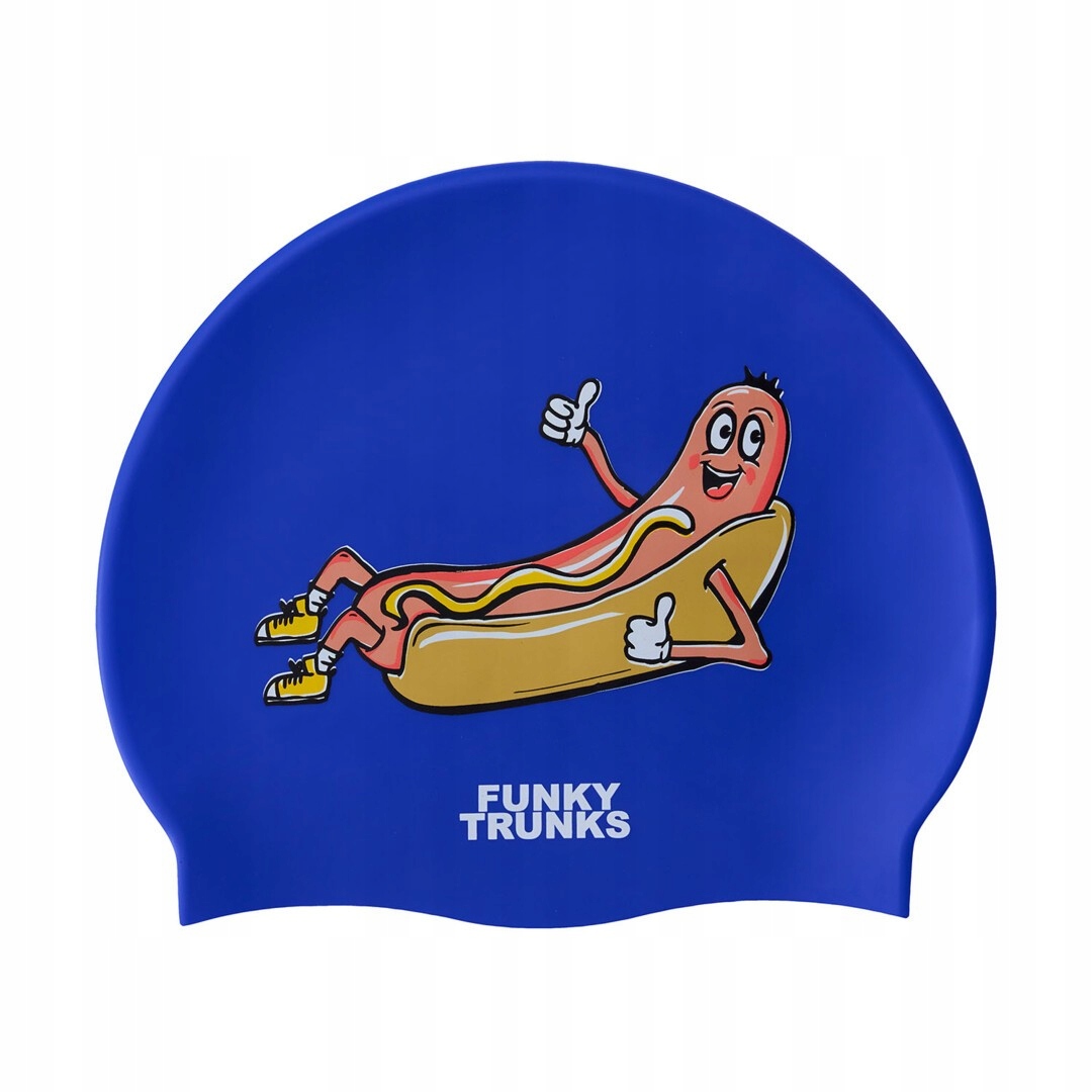 Czepek na basen silikonowy Funky Trunks Hot Dawg