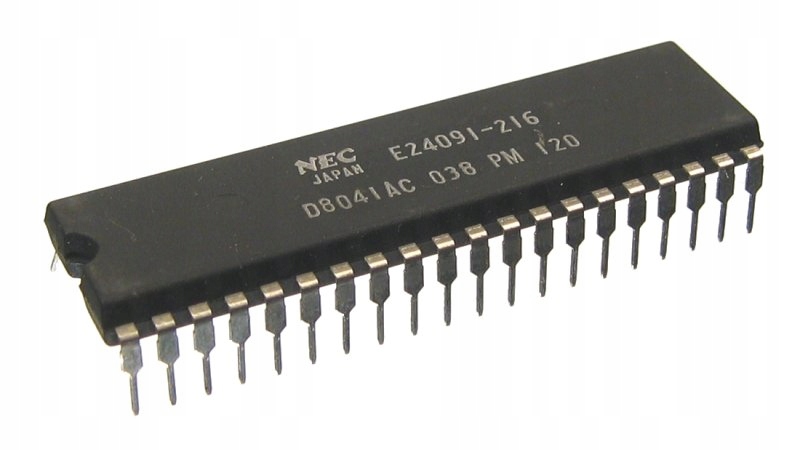 8041 D8041AC uPD8041AC mikrokontroler 8-bit DIP40 Producent NEC