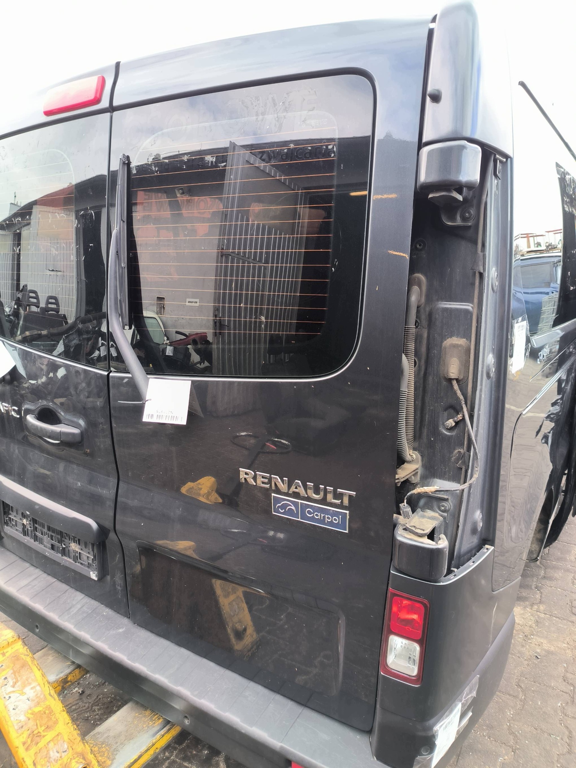 Tür rechts heck RENAULT TRAFIC III LIFT