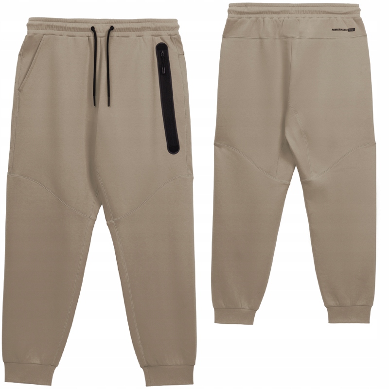 Pitbull pánské tepláky Dogwood Pocket béžové velikost M