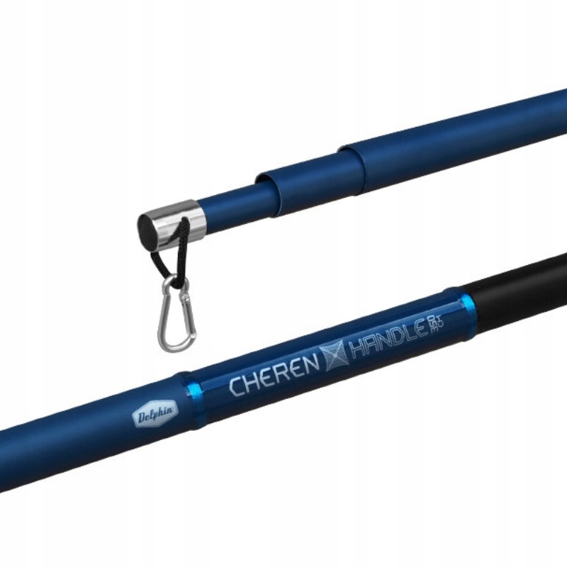 Sztyca Teleskopowa Uchwyt Do Podrywki Delphin Cheren 350cm Składana Mocna