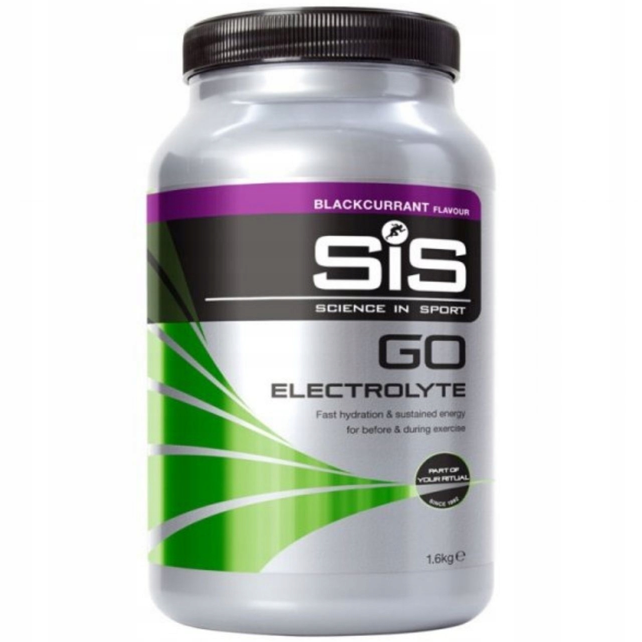 Isotonic SiS Go Electrolyte Černý rybíz Elektrolyty Výkon 1600 g