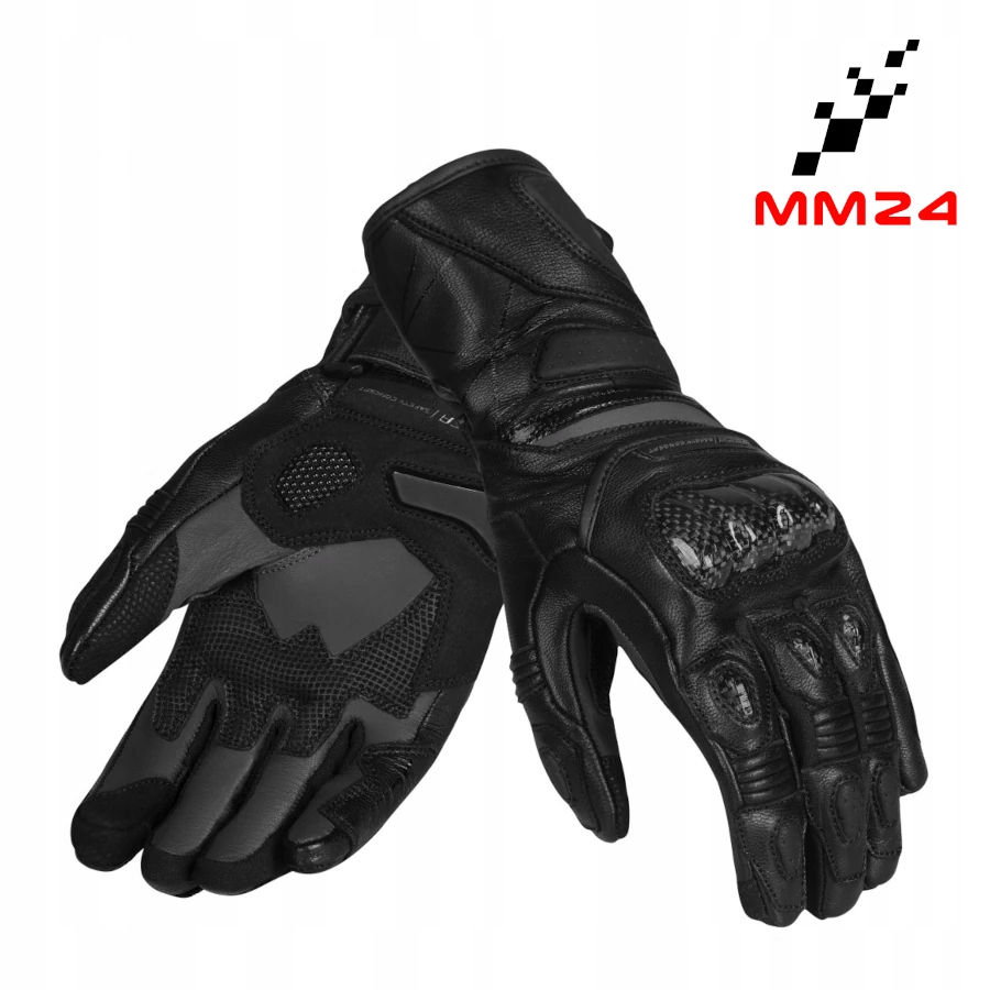 Motocyklové Rukavice Seca Atom Dlhé Kožené Športové Turistické veľ. XXL