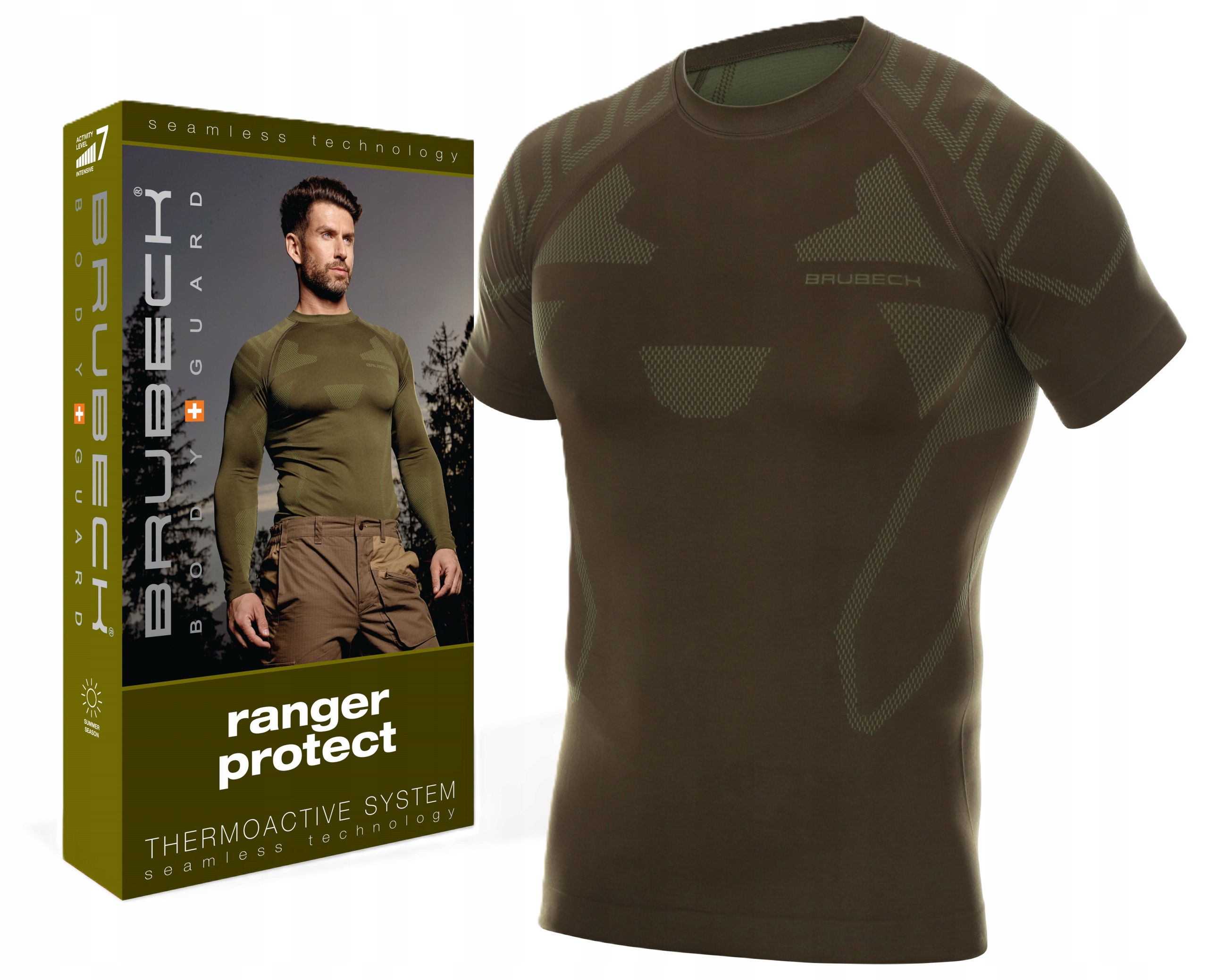 Brubeck Ranger Protect Koszulka Do Biegania -M