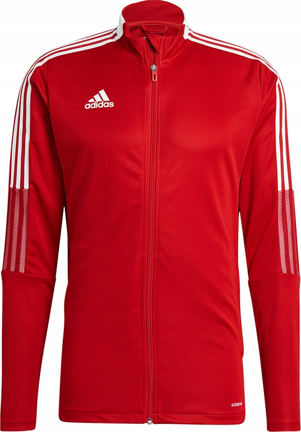 Pánská Mikina Adidas Tiro 21 Track Tréninková Červená, velikost XL
