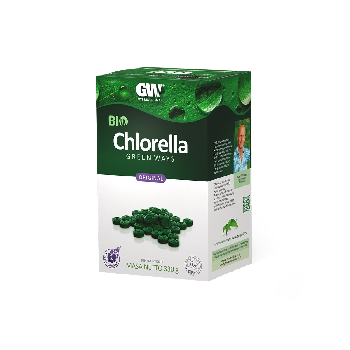 Chlorella Pyrenoidosa Green Ways tabletki 1320 szt 330g