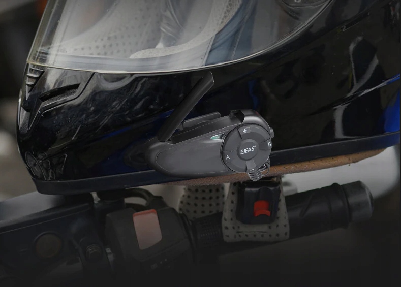 INTERKOM MOTOCYKL EJEAS Q7 800M BT RADIO FM 7 OSOB Limit sparowania do 6 interkomow