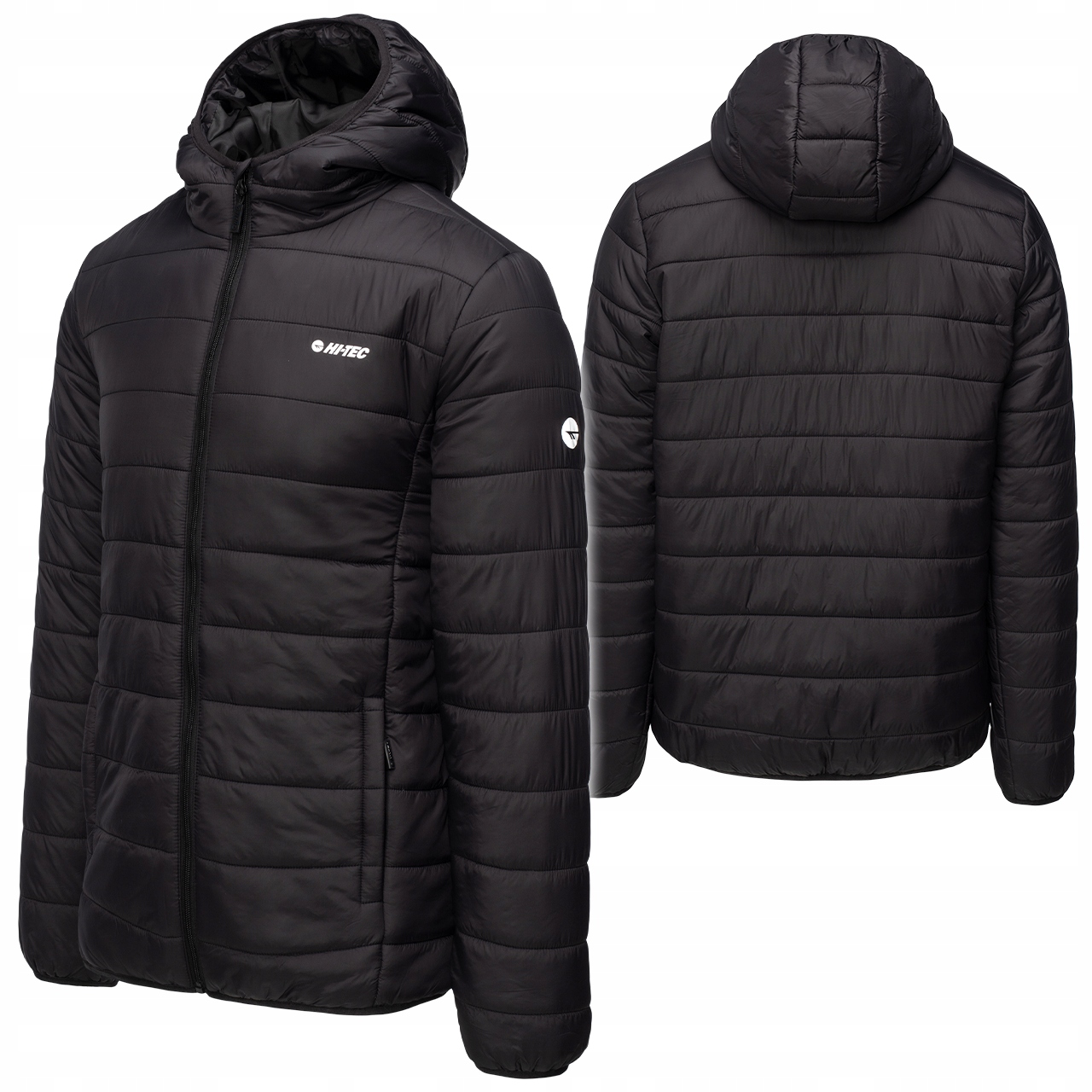 Pánská bunda Hi-tec Core Aron Přechodná zimní péřová prošívaná L