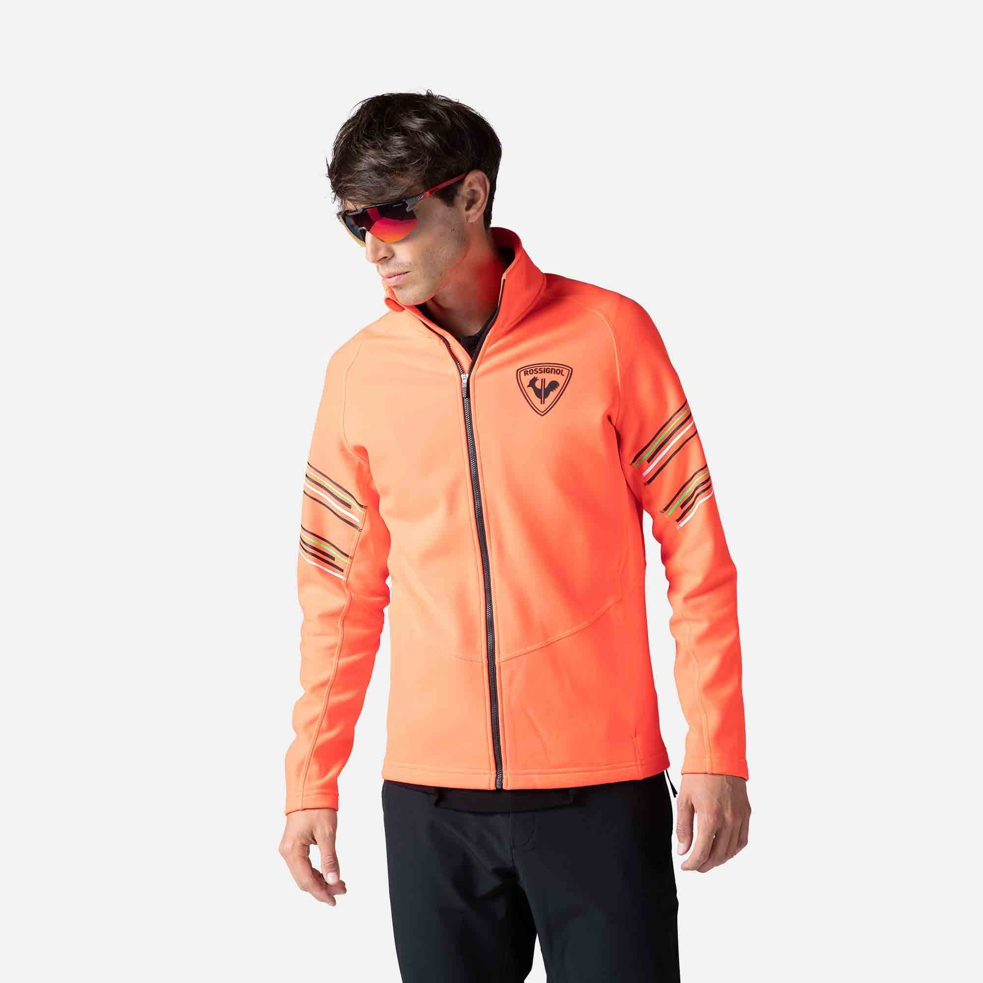 Mikina Rossignol Hero Classique Clim oranžová M