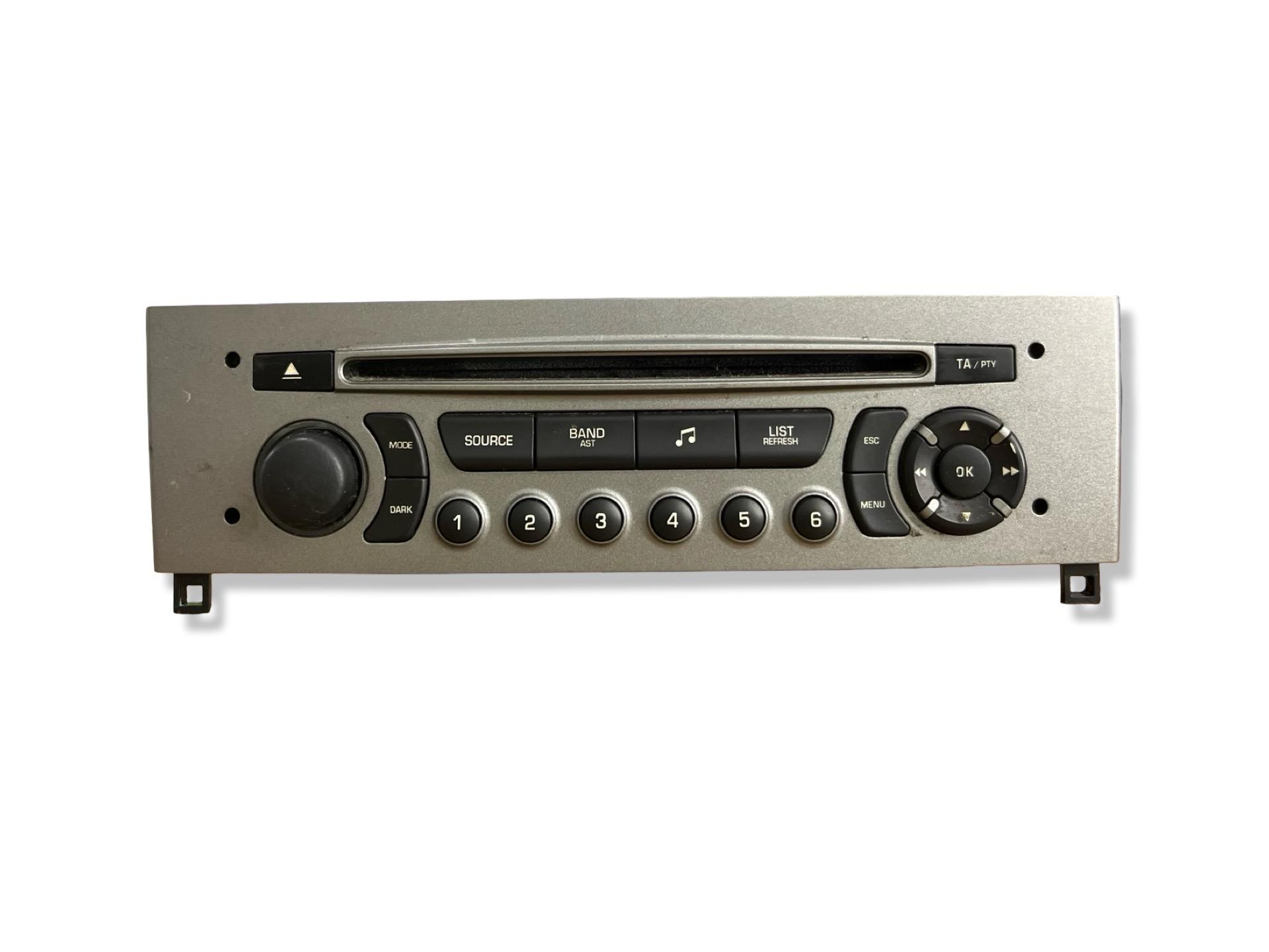 Radio auto Peugeot 308 2008 96647510XH