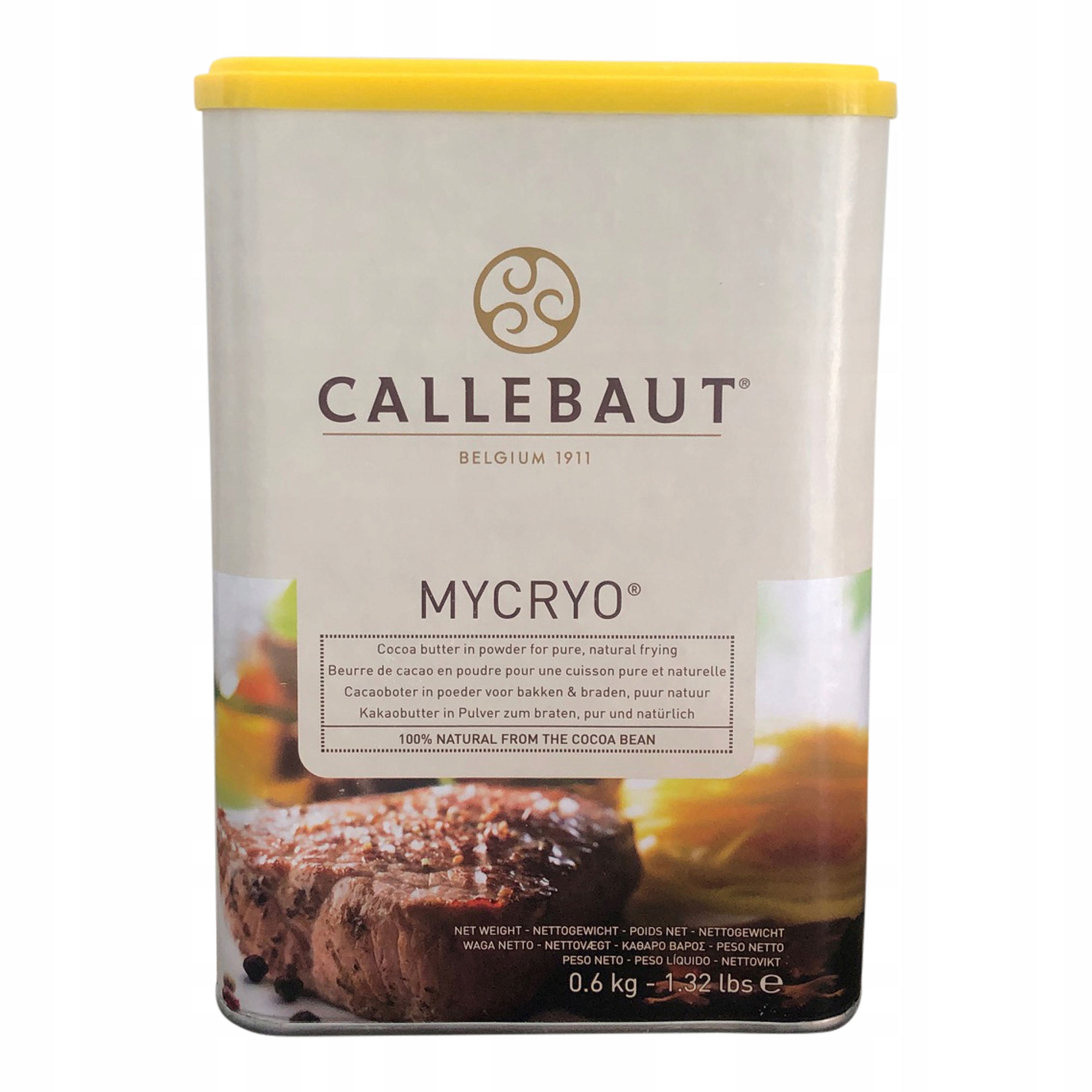 Levně Kakaové máslo v prášku Callebaut Mycryo 600 g