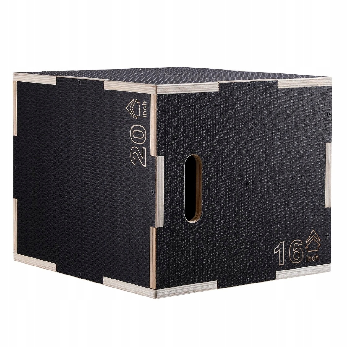 Plyometrická crossfitová skříň Jump Box 3v1 40 x 45 x 50 cm